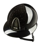 Kask jeździecki z szerokim daszkiem KEP Italia Cromo 2.0 Polish Goccia