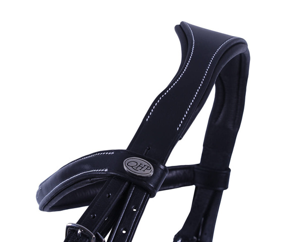 Ogłowie z nachrapnikiem kombinowanym QHP Luxury