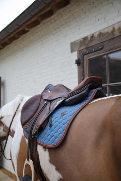 Czaprak wszechstronny Kentucky Horsewear Onion Quilt Neon Leather