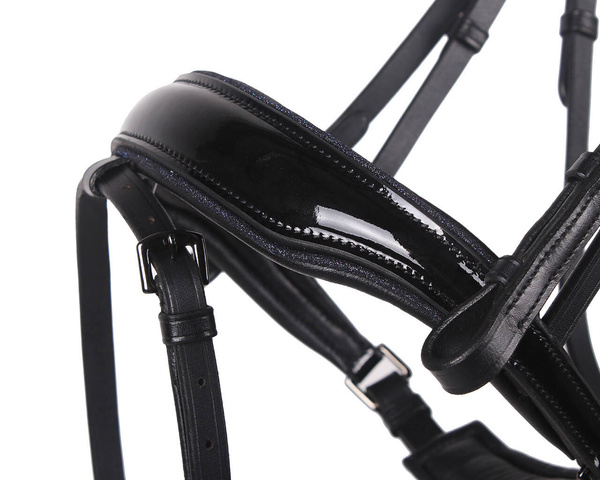 Ogłowie anatomiczne z nachrapnikiem szwedzkim QHP Orlando