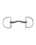 Wędzidło D-ring FAGER Maria Titanium - podwójnie łamane