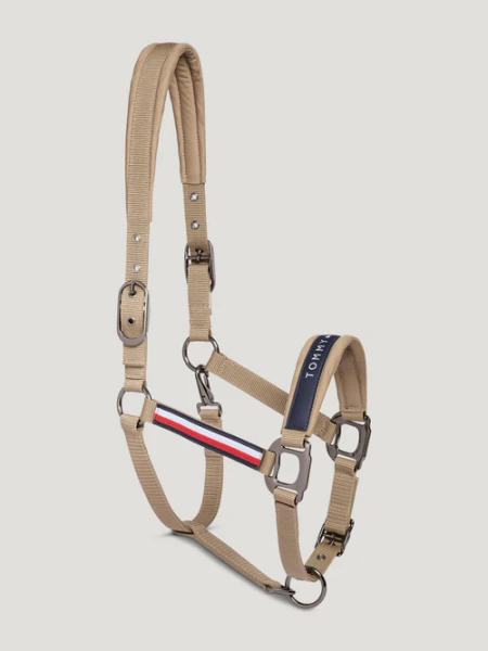 Kantar z uwiązem TOMMY HILFIGER EQUESTRIAN Yale Taupe
