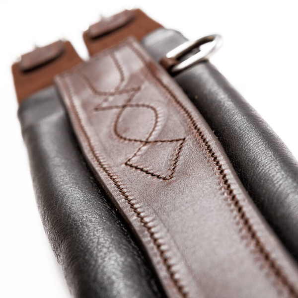 Popręg skórzany Kavalkade Foster Classic Elast