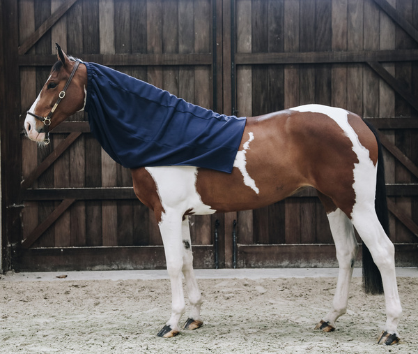 Kaptur osuszający dla konia Kentucky Horsewear Cooler Fleece Horse Scarf