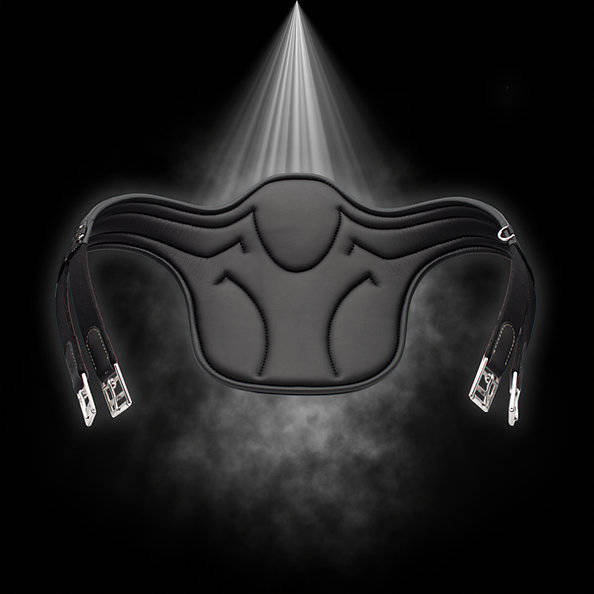 Popręg z fartuchem eQuick ES Jumping Stud Girth