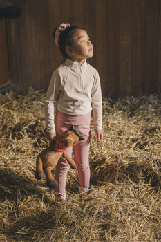 Dziewczęce legginsy jeździeckie z pełnym lejem silikonowym Kentucky Ridingwear Sammy Legging