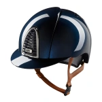Kask jeździecki KEP Italia Cromo 2.0 Blue/Beige Shine