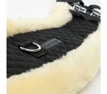 Popręg ujeżdżeniowy z futrem Kavalkade Moon