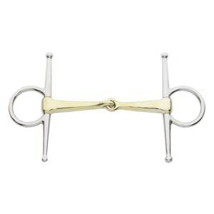 Wędzidło z wąsami Kavalkade KavalBits - pojedynczo łamane