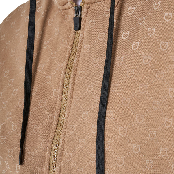 Bluza damska z kapturem Equestro Monogram
