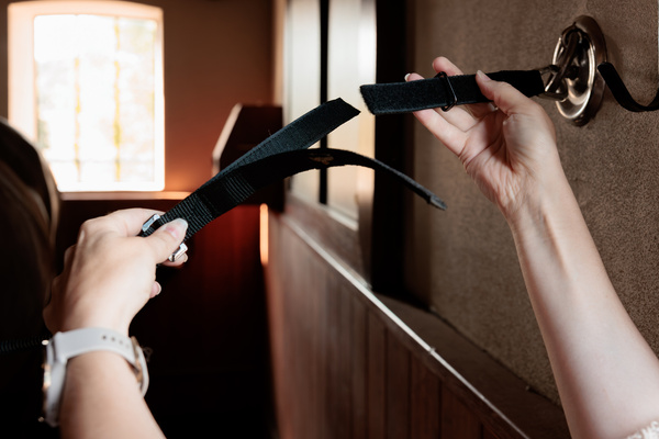 Uwiąz stajenny Kentucky Horsewear Box Lead & Cross Ties Safety