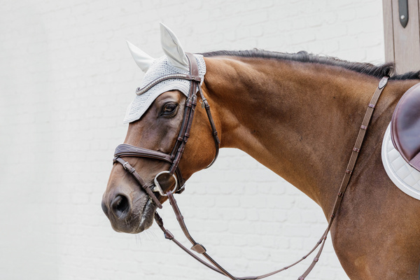 Nauszniki klasyczne Kentucky Horsewear Diamond Rope