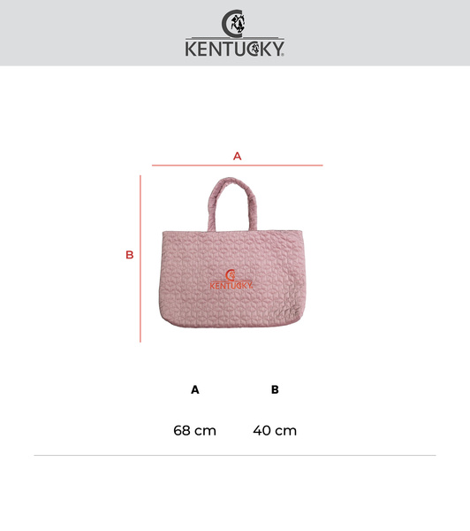 Torba Kentucky Horsewear Teddy Velvet Logo