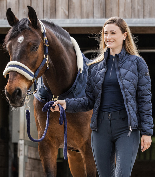 Bryczesy damskie z pełnym lejem silikonowym ELT Micro Sport High Waist