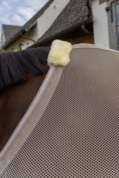 Derka siatkowa przeciw owadom z klapą na brzuch Kentucky Horsewear Fly Rug with Belly Cover Comfort