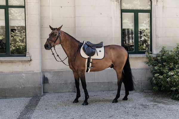 Popręg z futrem syntetycznym Kentucky Horsewear Sheepskin Girth