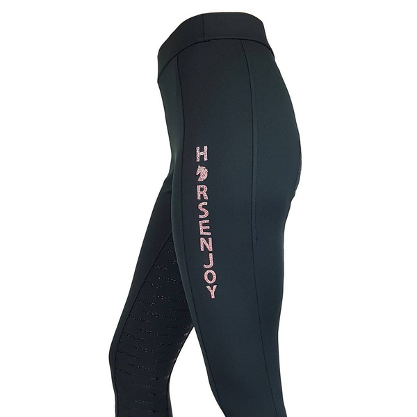 Legginsy młodzieżowe z pełnym lejem silikonowym Horsenjoy Destiny