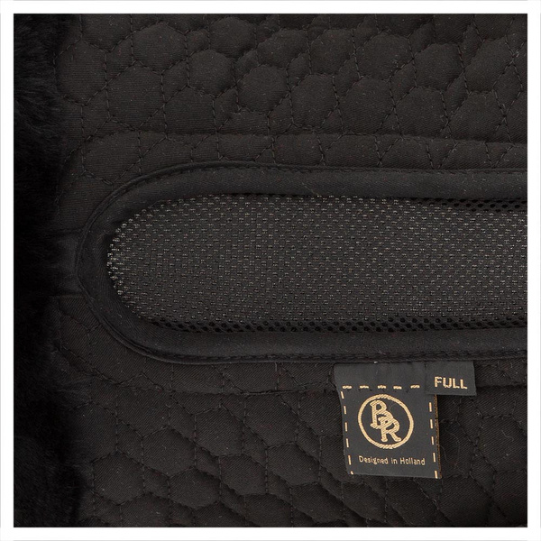 Podkładka pod siodło z futrem BR Air Mesh