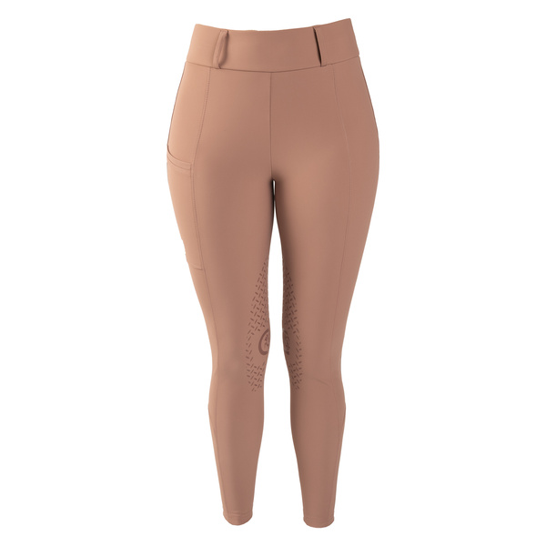Damskie legginsy jeździeckie z kolanowym lejem silikonowym Kentucky Ridingwear Riding Legging Classic