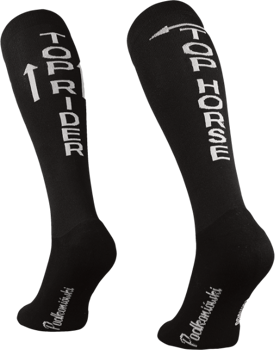 Podkolanówki jeździeckie Comodo Funny Design - Top Rider, Top Horse