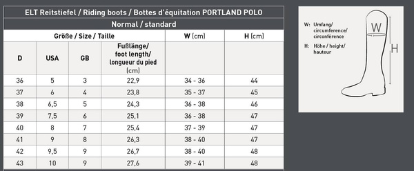 Oficerki ELT Portland Polo - Regular