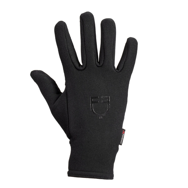 Zimowe rękawiczki jeździeckie Equestro Polartec Stretch Pro