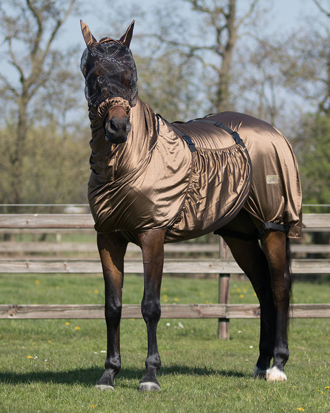 Derka przeciw owadom z kapturem QHP Eczema