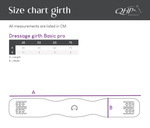 Popręg ujeżdżeniowy QHP Basic Pro