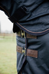 Derka siatkowa przeciw owadom z wodoodpornym grzbietem Kentucky Horsewear Waterproof Combo Fly Rug Classic