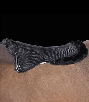 Podkładka żelowa pod siodło z futrem Waldhausen