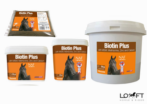 Biotyna dla koni NAF Biotin Plus