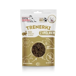 Smaczki dla psa z królikiem Syta Micha Trenerki 80g