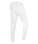 Bryczesy konkursowe męskie z kolanowym lejem silikonowym ELT Mailo