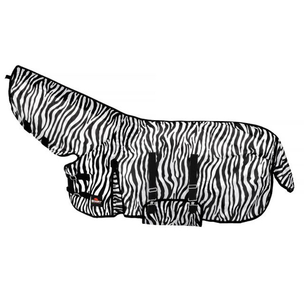 Derka siatkowa przeciw owadom z kapturem i osłoną brzucha START Zebra
