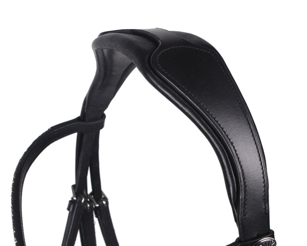 Ogłowie z nachrapnikiem szwedzkim QHP Lupine