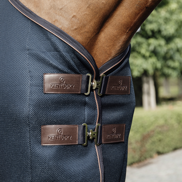 Derka osuszająco-siatkowa Kentucky Horsewear Mesh Combo Cooler Sheet