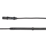 Wodze skórzane ze stoperami Kavalkade Fleur- szerokość 16 mm