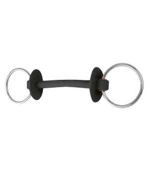 Wędzidło zwykłe Beris - proste 18 mm ze zintegrowanymi ślinankami