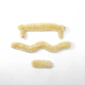 Zestaw naturalnych futerek do ogłowia Joyce Kavalkade