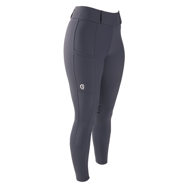 Damskie legginsy jeździeckie z pełnym lejem silikonowym Kentucky Ridingwear Riding Legging Classic
