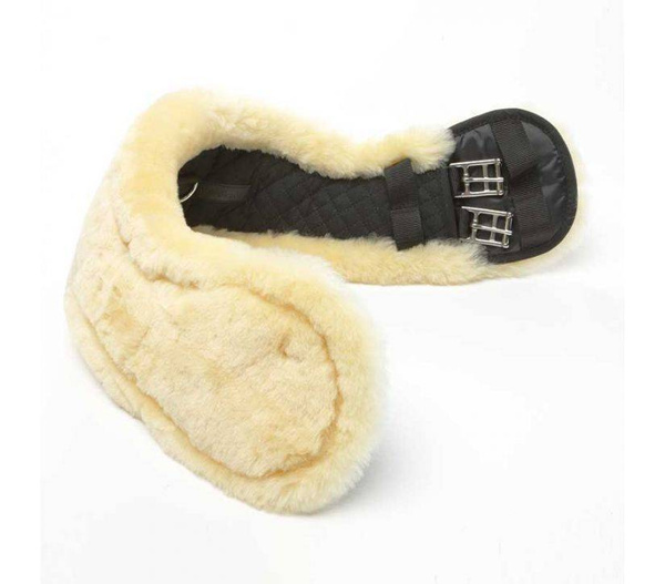 Popręg ujeżdżeniowy z futrem Kavalkade Moon