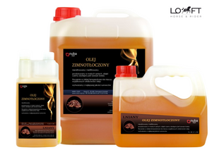 Olej lniany zimnotłoczony Nuba