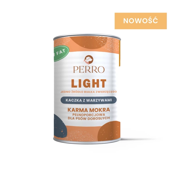 Karma mokra Perro Light - Kaczka z warzywami