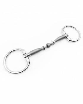 Wędzidło oliwkowe FAGER Jacob Sweet Iron - podwójnie łamane