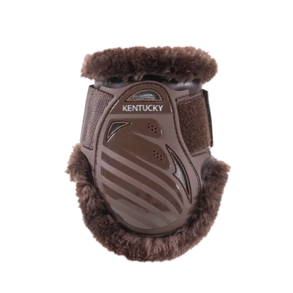 Ochraniacze tylne z futrem Kentucky Horsewear Young Horse TPU