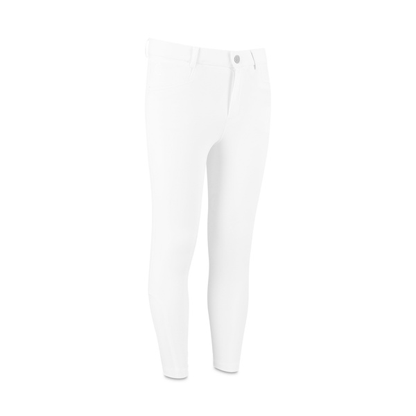 Chłopięce bryczesy jeździeckie z kolanowym lejem silikonowym Kentucky Ridingwear Mexico City