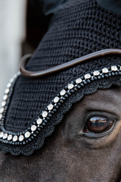 Nauszniki klasyczne Kentucky Horsewear Wellington Big Stone&Pearl