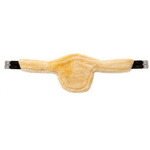 Popręg z fartuchem i futrem Kavalkade Excellence