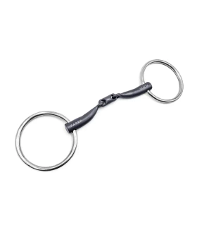 Wędzidło zwykłe FAGER Hilda Titanium - podwójnie łamane