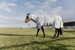 Derka siatkowa przeciw owadom z kapturem dla koni z egzemą Kentucky Horsewear Eczema Rug